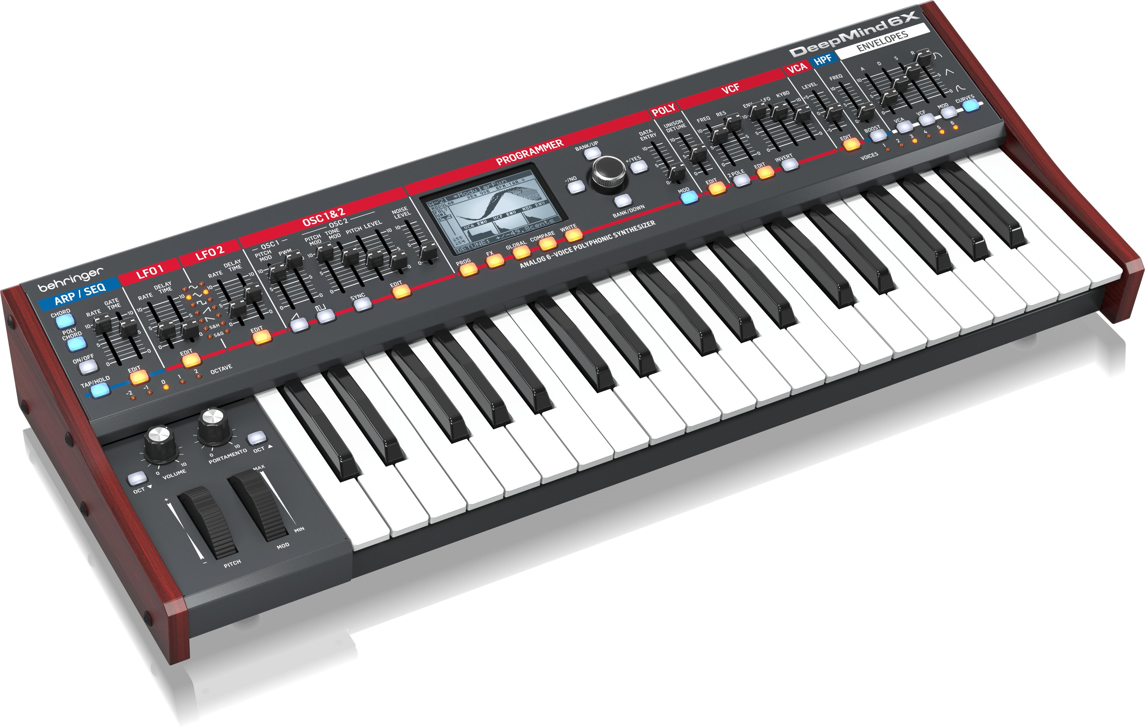 Behringer DeepMind 6X Synthesiser - Andertons Music Co